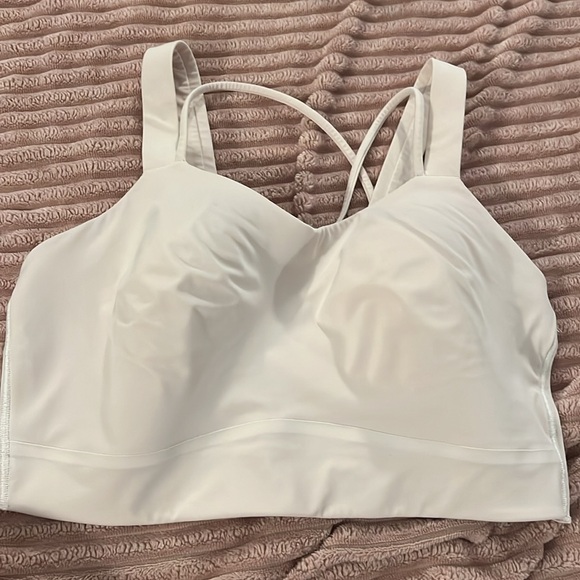 Lululemon Like a Cloud Longline Bra *Light Support, D/DD Cup Misty Shell in EUC. - Picture 6 of 13